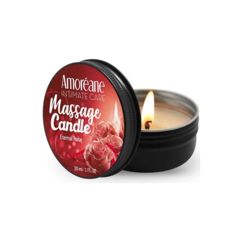 Świeca Do Masażu Massage Candle Eternal Rose 30Ml Amoreane