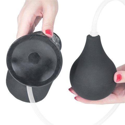 DILDO 10'' SQUIRT EXTREME DILDO - BLACK