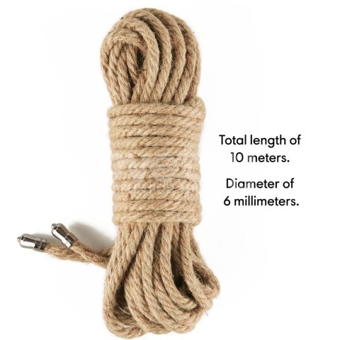 LINA DO KRĘPOWANIA REBELLION HEMP BONDAGE ROPE