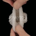 MASTURBATOR KNIGHTS RING VIBRATING DUAL PURPOSE SLEEVE-DRIP