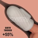 MASTURBATOR KNIGHTS RING VIBRATING DUAL PURPOSE SLEEVE-SPIRAL