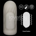 MASTURBATOR KNIGHTS RING VIBRATING DUAL PURPOSE SLEEVE-SPIRAL