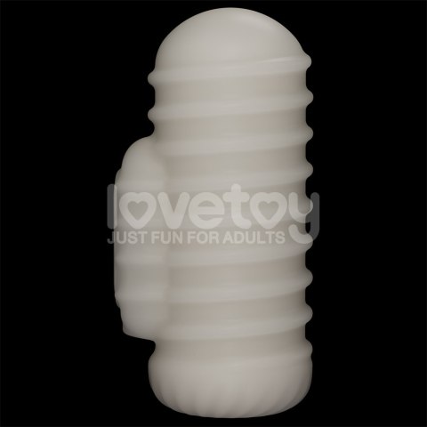 MASTURBATOR KNIGHTS RING VIBRATING DUAL PURPOSE SLEEVE-WAVY