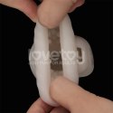 MASTURBATOR KNIGHTS RING VIBRATING DUAL PURPOSE SLEEVE-WAVY