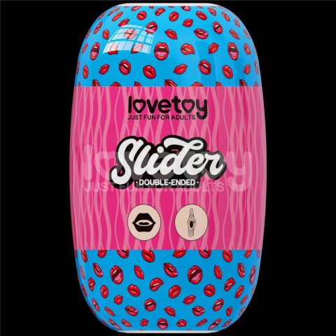SLIDER DOUBLE-ENDED MASTURBATOR