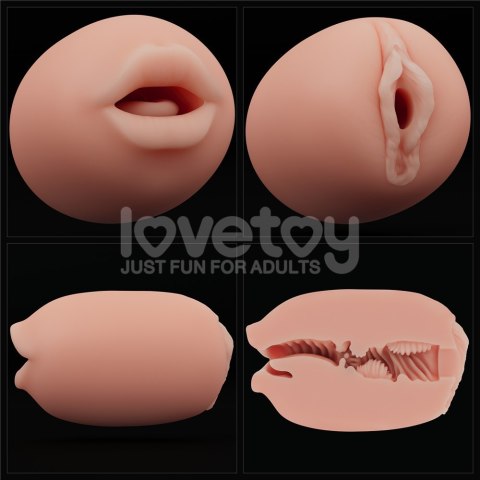 SLIDER DOUBLE-ENDED MASTURBATOR