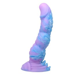 POWER MONSTERS ALIEN RIPPLED MONSTER SILICONE DILDO WITH SUCTION CUP