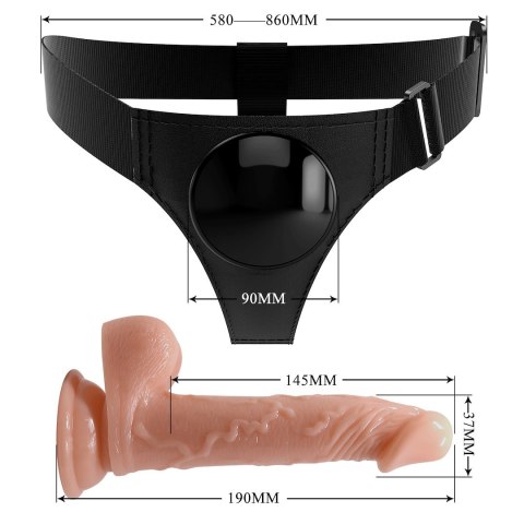 STRAP ON PRETTY LOVE HARNESS BRIEFS KEVIN