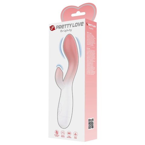 WIBRATOR PRETTY LOVE BRIGHTY WHITE-PINK