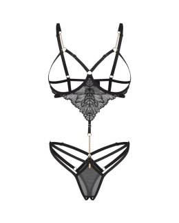 Body otwarte Matildea Black S/M Obsessive