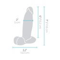 Dildo 17,8 cm Slipskin 7 Inch Girthy B-Vibe