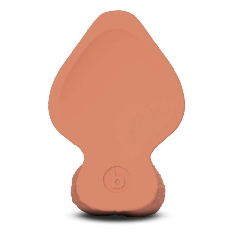 b-Vibe Slipskin Girthy 7″ – realistyczne dildo silikonowe z ruchomą powłoką