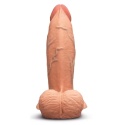 b-Vibe Slipskin Girthy 7″ – realistyczne dildo silikonowe z ruchomą powłoką