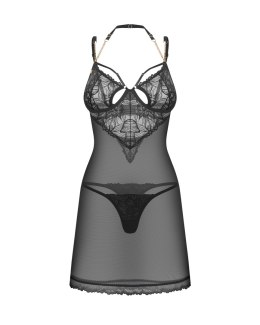 Koszulka i stringi Matildea Black S/M Obsessive