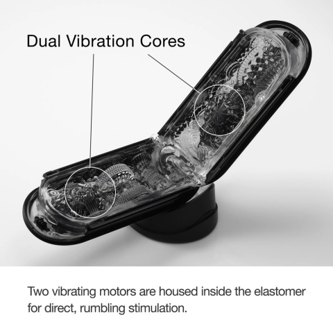 Tenga Flip Zero Gravity Electronic Vibration – luksusowy masturbator otwierany z podwójną wibracją