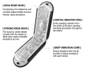 Tenga Flip Zero Gravity Electronic Vibration – luksusowy masturbator otwierany z podwójną wibracją