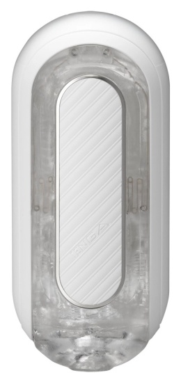 Masturbator Flip Zero Gravity Electronic Vibration White Tenga