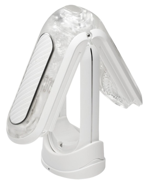 Masturbator Flip Zero Gravity Electronic Vibration White Tenga