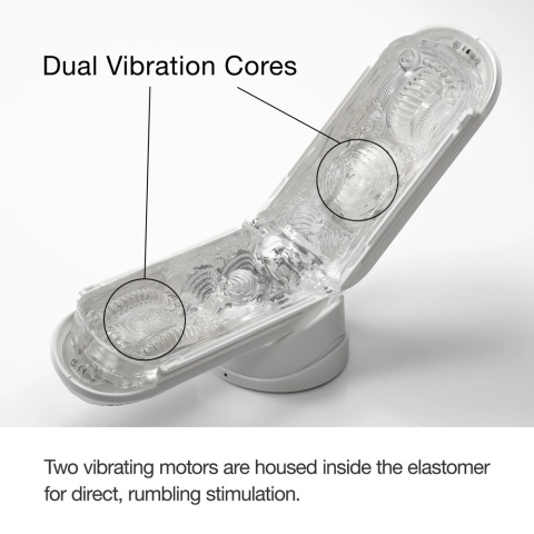 Masturbator Dla Mężczyzn Flip Zero Gravity Electronic Vibration White Tenga
