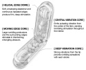 Masturbator Dla Mężczyzn Flip Zero Gravity Electronic Vibration White Tenga