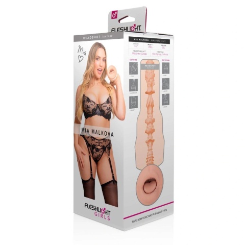 Masturbator męski Mia Malkova Headshot Fleshlight Girls
