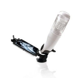 Pipedream PDX Extreme Mega-Bator Pussy White – zautomatyzowany masturbator rotacyjno-pulsacyjny z przyssawką