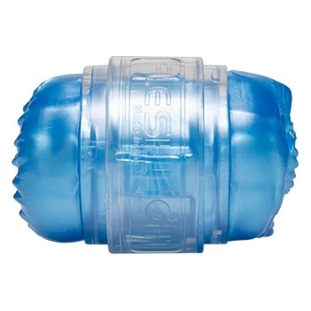 Fleshlight Alien Quickshot – kompaktowy masturbator z otwartymi końcami z materiału SuperSkin