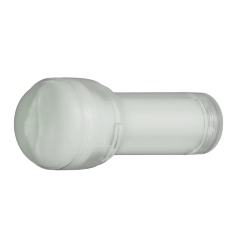 KIIROO Feel Stroker Glow in the Dark to fluorescencyjny wkład masturbacyjny TPE (200×84 mm) w przezroczystej obudowie ABS/PC