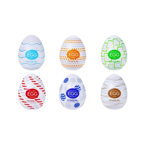 Seria masturbatorów jednorazowych Egg Tenga
