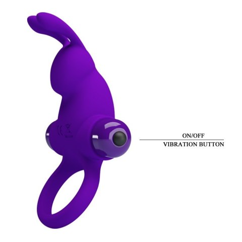PIERŚCIEŃ PRETTY LOVE - VIBRANT PENIS RING 1