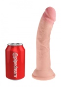 King Cock Plus 8″ Triple Density – dildo z miękkiej skóry na sztywnym rdzeniu