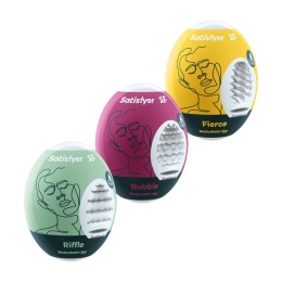 Masturbatory Egg Set 3Pcs Satisfyer