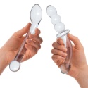 Gläs G-Spot Pleasure – zestaw 2 szklanych dild do punktu G