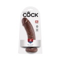 King Cock 8 cali Cock Brown – duże realistyczne dildo z PVC, 21,2 cm, średnica 5,4 cm
