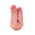 King Cock Double Penetrator Light – dwa realistyczne trzony na jednej przyssawce, PVC