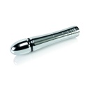 Mystim Glossy Glen – aluminiowe dildo do elektrostymulacji, 14 cm