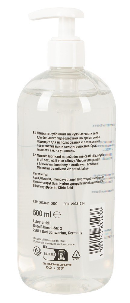 JUST GLIDE ANAL 500 ML