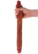 Podwójne Dildo Toyjoy Get Real Silicone Foreskin Double Dong 46Cm TOYJOY