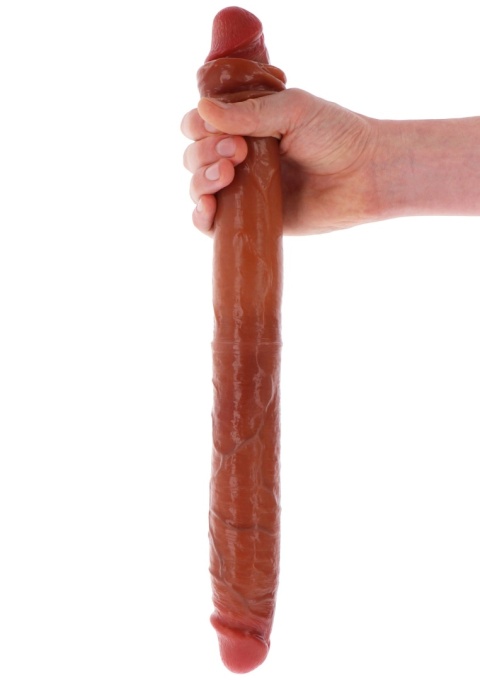 Podwójne Dildo Toyjoy Get Real Silicone Foreskin Double Dong 46Cm TOYJOY