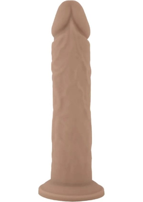Silexd Realistic Dildo Liquid Silicone 2 (8″) – cieliste dildo z przyssawką i rdzeniem SILEXPAN