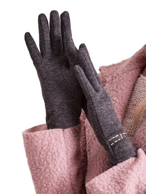 Rękawiczki AT-RK-6202-1.22 ciemny szary L/XL