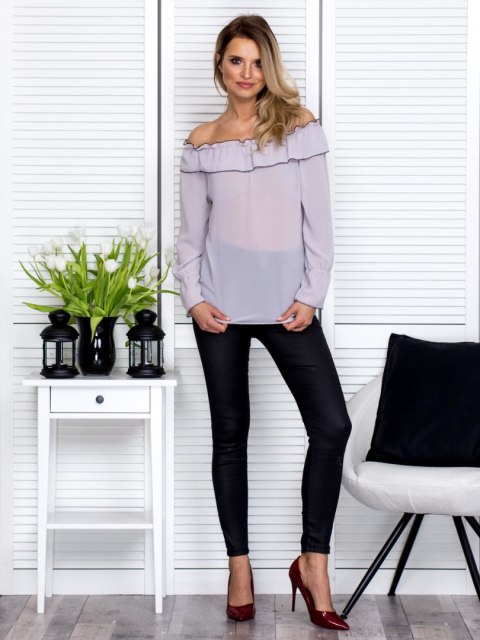 Bluzka MI-BZ-17322.17 szary S