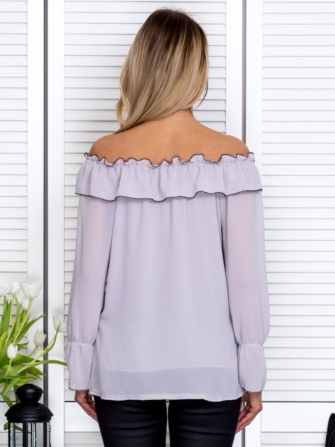 Bluzka MI-BZ-17322.17 szary S