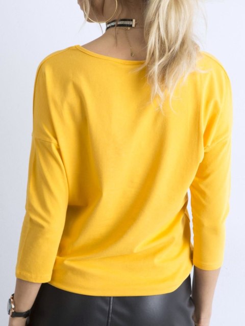 Bluzka RV-BZ-4661.45P ciemny żółty XS