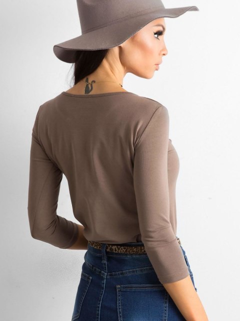 Bluzka RV-BZ-4690.11 brązowy S