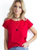 T-shirt RV-BZ-4622.20 czerwony M