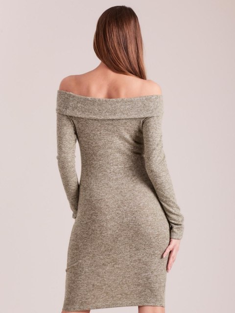 Sukienka EM-SK-4329.16P khaki