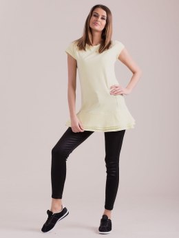 Tunika PL-SK-1620.08 jasny żółty S
