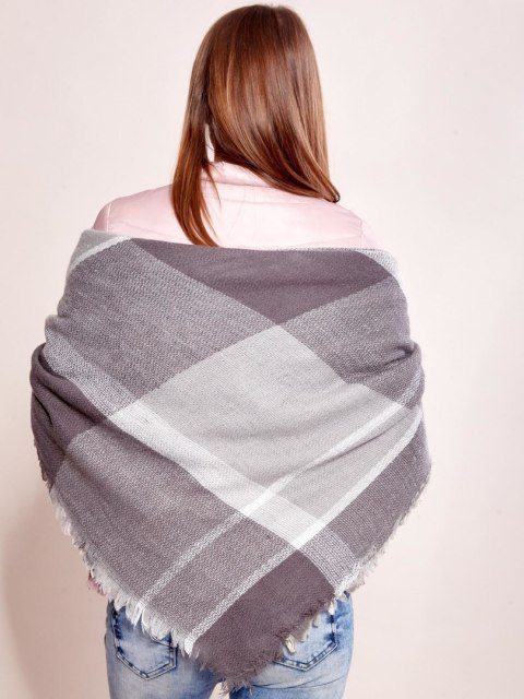 Chustka AT-CH-171201.11 ciemny szary