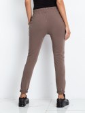 Spodnie dresowe RV-DR-3698.08X brązowy L